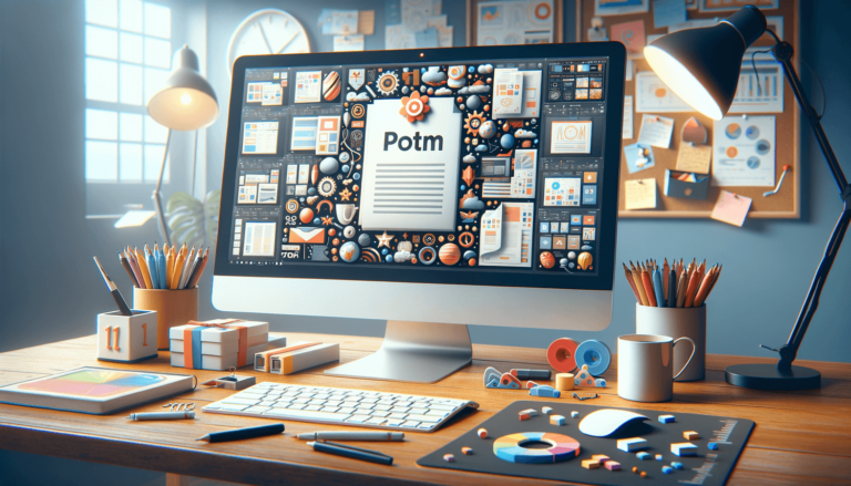 What is a POTM file in PowerPoint?