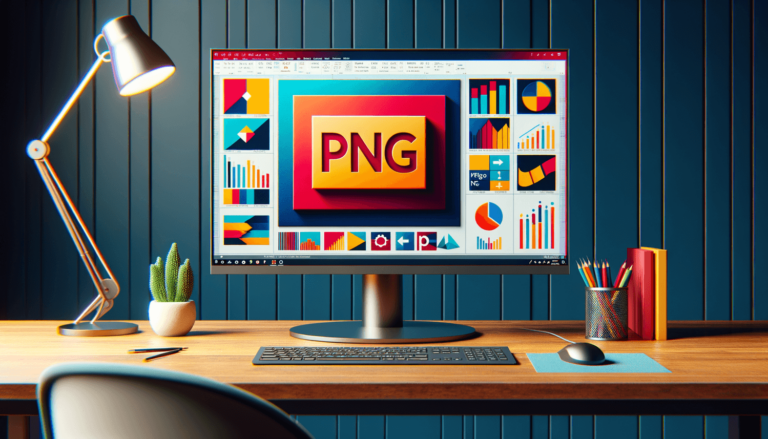 What is a PNG file in PowerPoint?