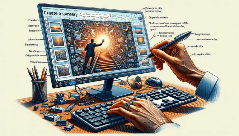 How to Create a Glossary Slide in PowerPoint?